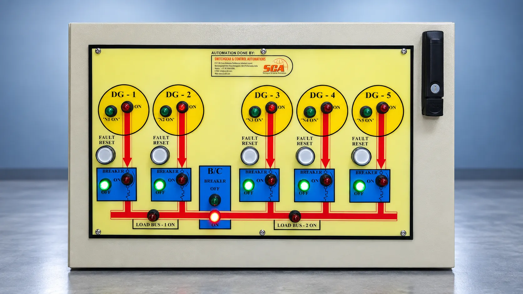 DG Synchronising Panel
